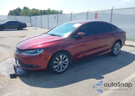 2016 Chrysler 200 S из США, поврежденный, VIN 1C3CCCBB2GN114233
